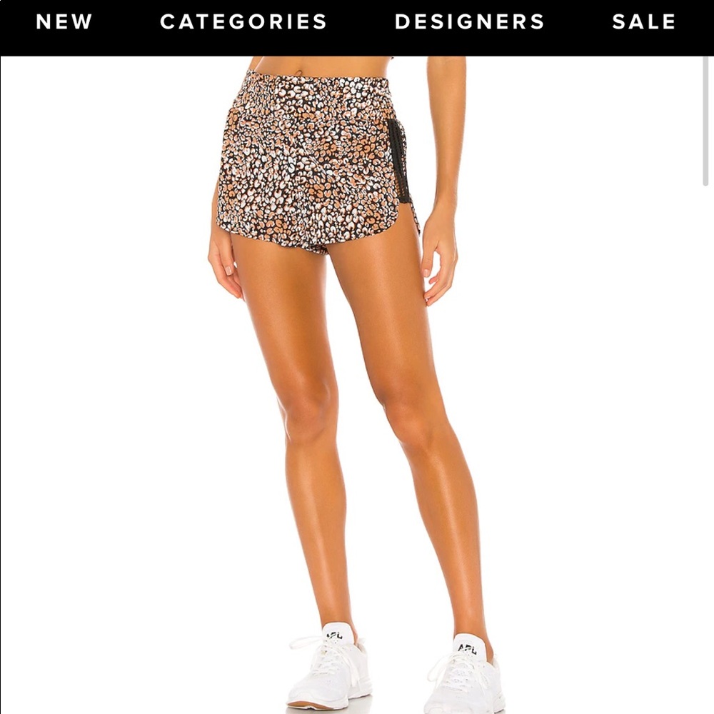 X FP Movement Printed Run Wild Short in Leopard